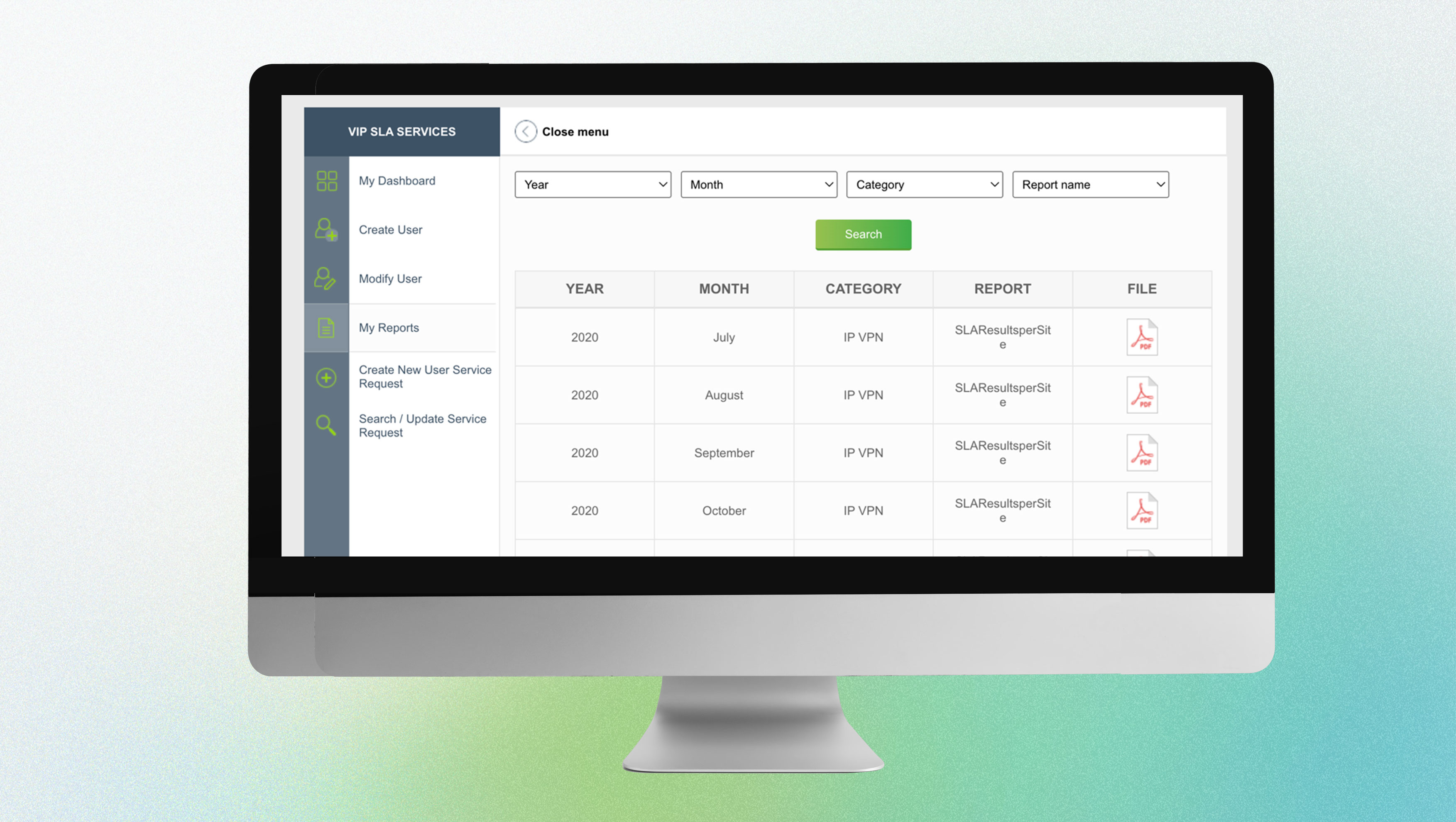 COSMOTE VIP SLA Portal  - Technopolis